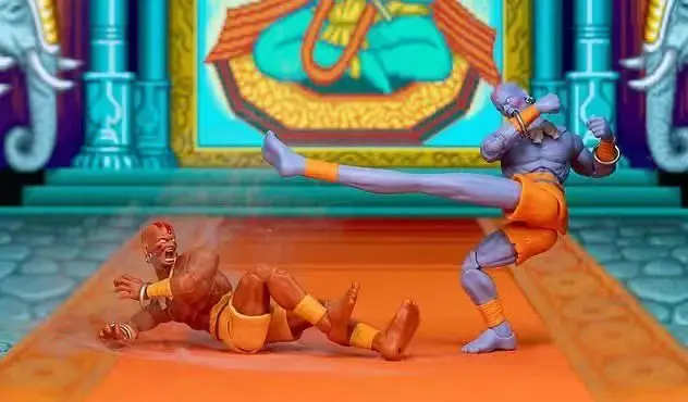 

【Оригинал】Jada Toys Ultra Street Fighter II SDCC Limited Dhalsim Deluxe Edition Различные цвета 1/12 Фигурка Модель игрушки