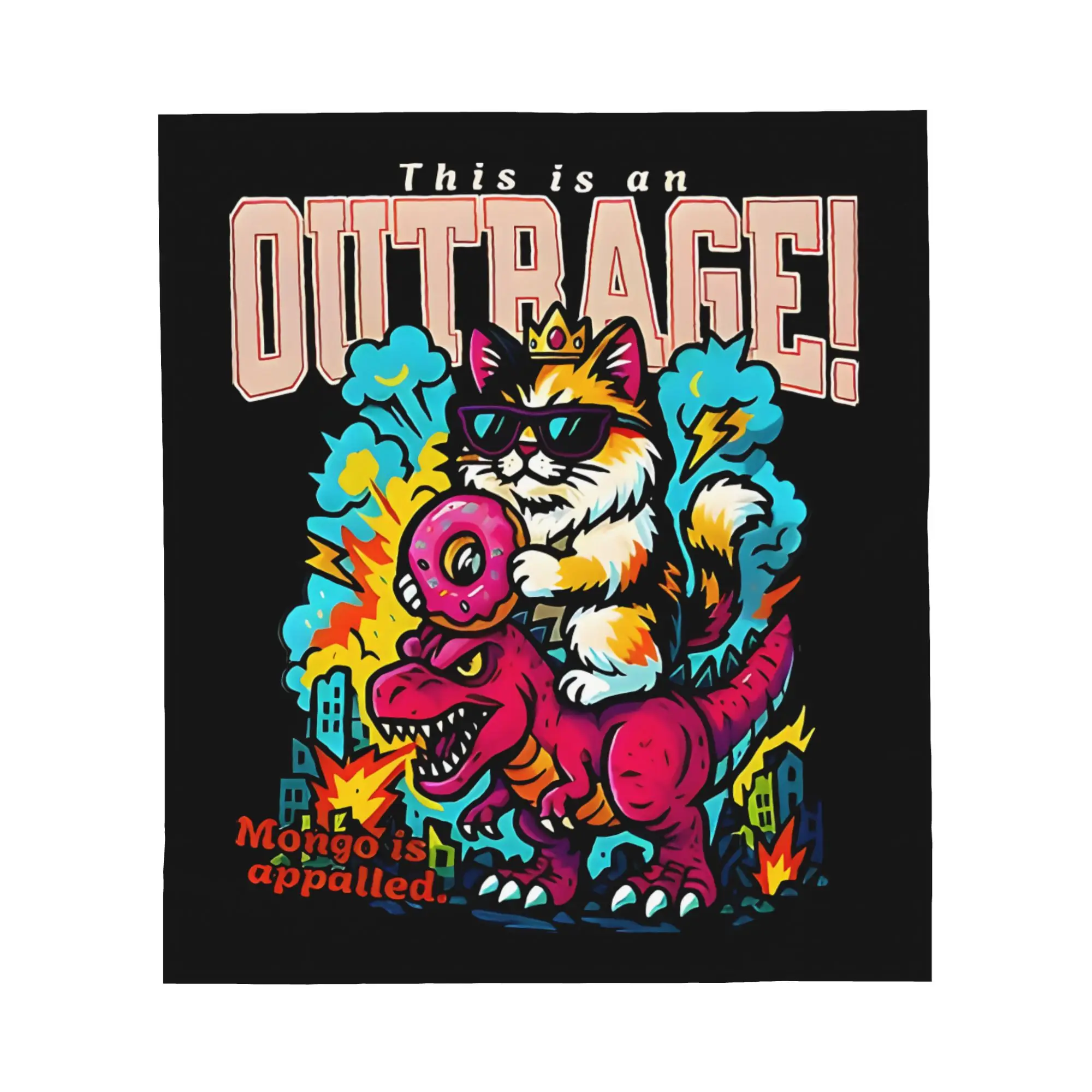 1PC Dungeon Crawler Carl Blanket Throw Blanket Novelty Warm Blanket All Season Gift