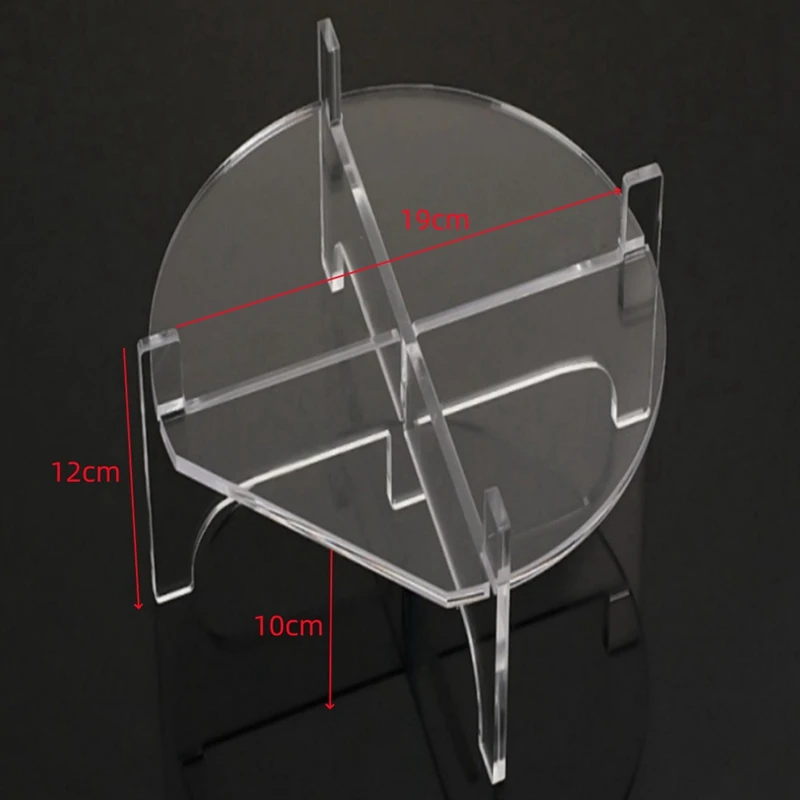 Acrylic Beverage Dispenser Stand Only, Fit Max 7.5 Inch Glass Drink Dispenser and Water Jug Holder, Plant Stand