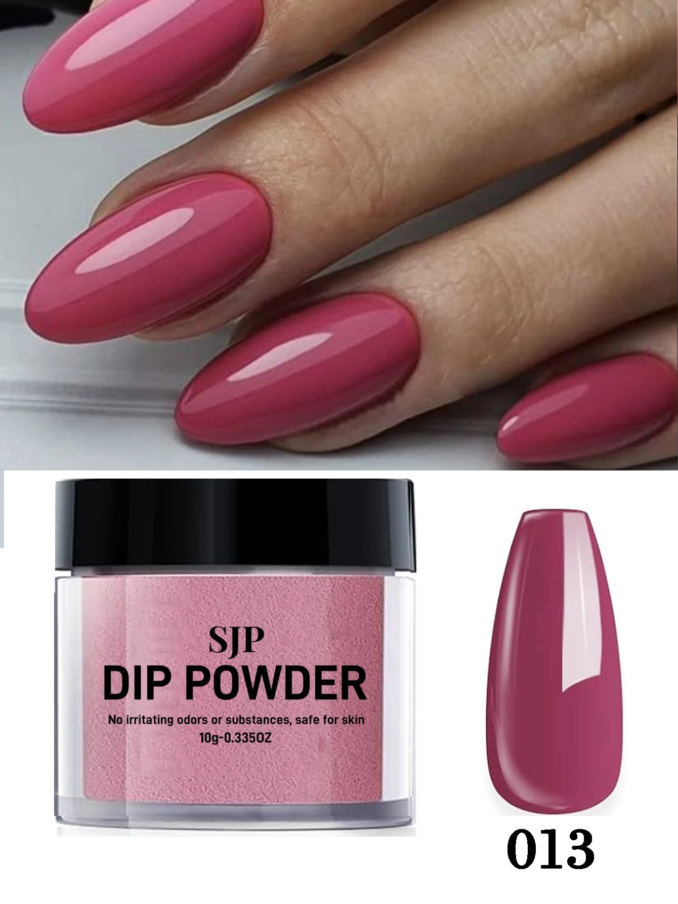 Polvere per immersione colorata, polvere per immersione per unghie da 10 G per manicure francese, adatta per salone di bellezza domestico fai da te, manicure a lunga durata, senza polimerizzazione