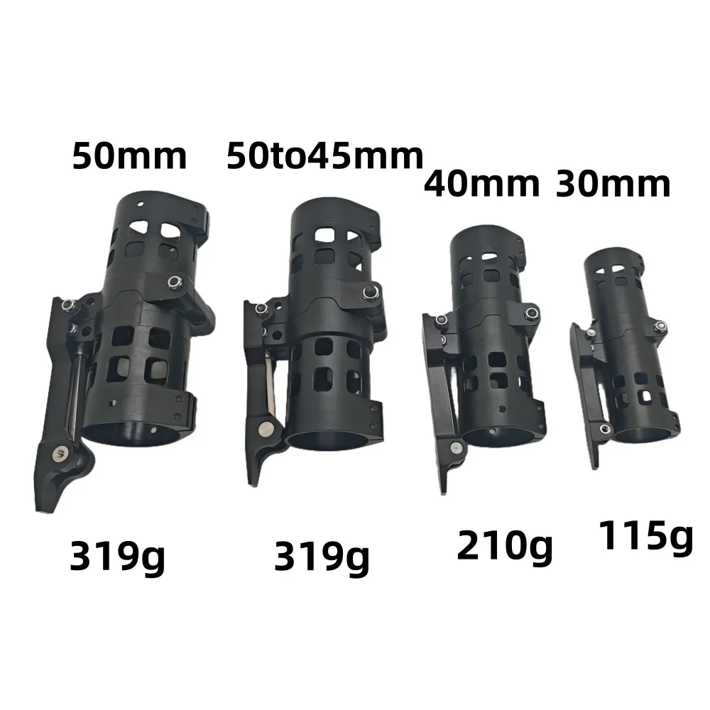 

30/40/45/50mmHorizontal Folding Joint Parts Thicken Carbon Tube Arm Fixing Clip Connector for RC Plant AG Agricultural Drone