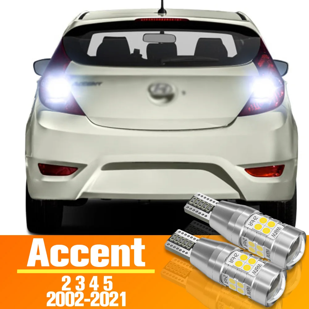 

2pcs LED Reverse Light Backup Bulb Accessories For Hyundai Accent 2 3 4 5 2002-2021 2006 2007 2010 2011 2013 2014 2015 2016 2017