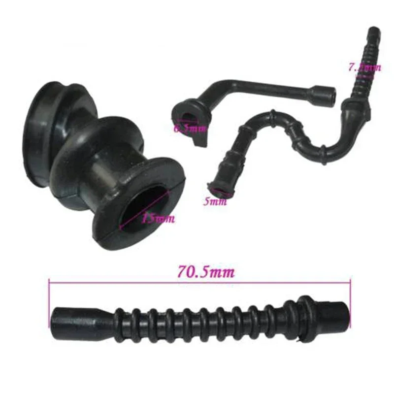 Intake Manifold Boot Conjunto Kit Peças Motosserra Apto para Stihl 026 Ms260 024 Ms240 Pcs