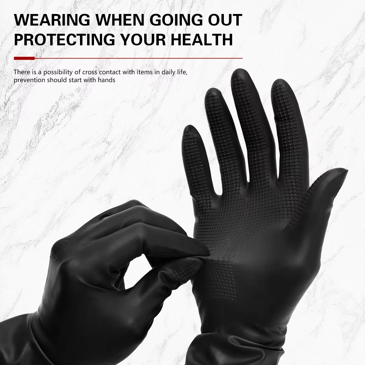 Barbershop Reusable Heat Resistant Gloves Hairdresser Thicker Hair Dyeing Rubber Glove Barber Supplies Accessories