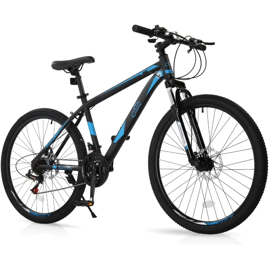 الدراجة الجبلية 24 26 27.5 بوصة الرجال النساء دراجة هوائية جبلية مع 21 سرعة دراجات الكبار مزدوجة مكبح قرصي شوكة تعليق وكربو عالي