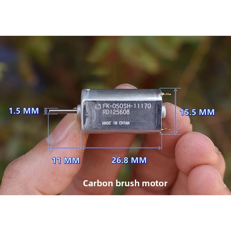 5PCS  FF-050SB-11170 13130 FK-050SH DC Motor 3V-12V High Torque Long Lifespan, Miniature Gear Motor for DIY Robotics