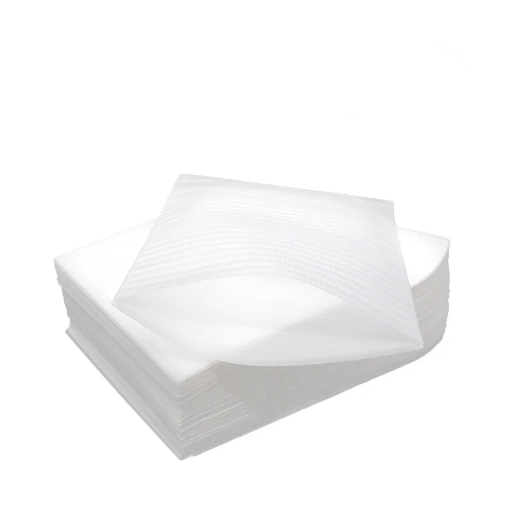50 pz antistatico involucro di schiuma imballaggio cuscino buste spesse assorbimento delle vibrazioni proteggere piatti ciotole di vetro mobili in movimento