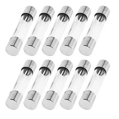 10pcs 250V 15A 6x30mm Quick Fast Blow Fuse 6*30mm Glass Fuses