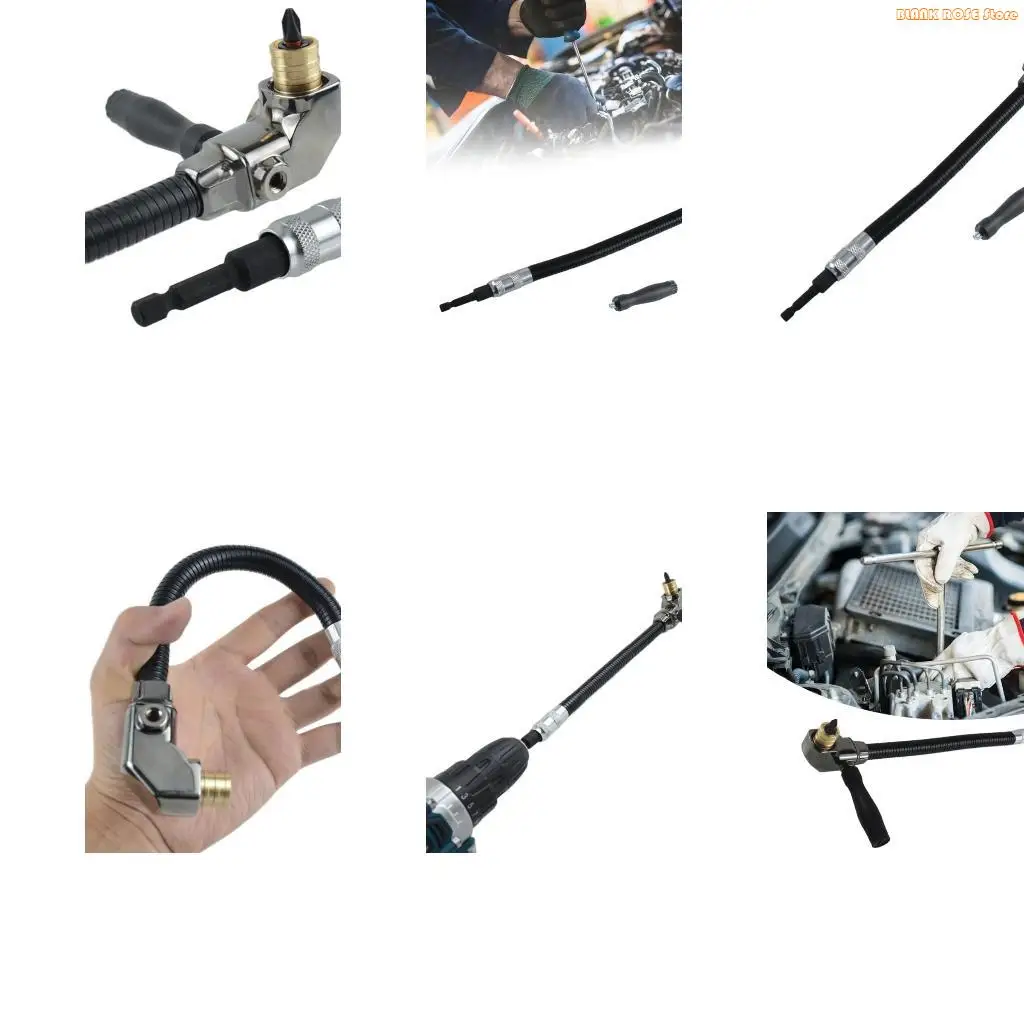 K1AE Right Angled Electric Drill Corner Attachment Tool With 90 Degree Swivels