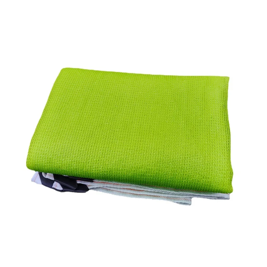 90% Shading Rate Red Green HDPE Anti‑UV Sun Shade Mesh Outdoor Balcony Privacy Screen for Garden Greenhouse
