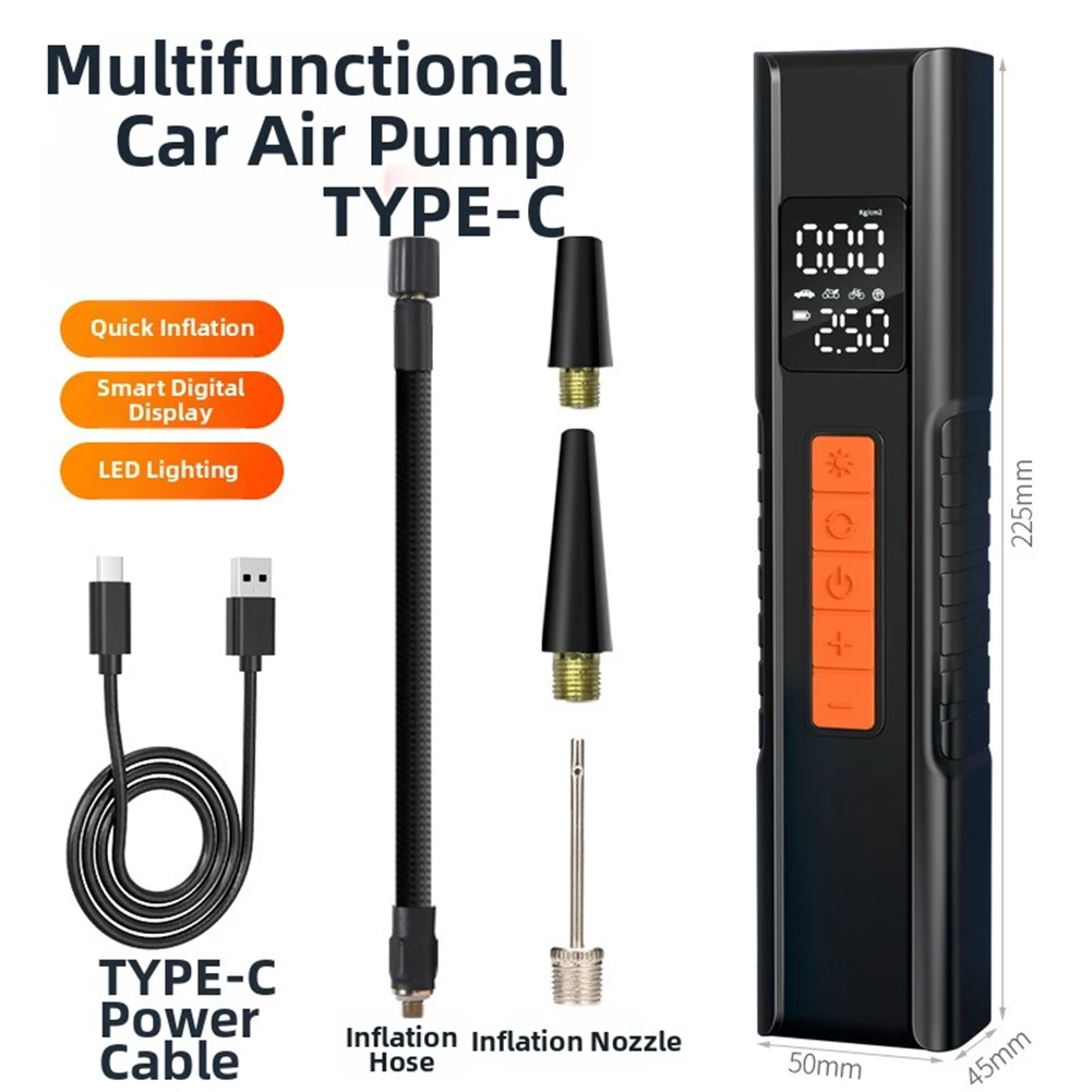 

Car Digital Display Portable Wireless Electric Car Air Pump Tire Inflation Device Fits Most Vehicles