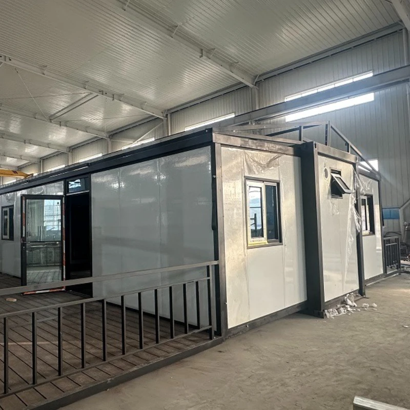 

Customizable Container House 3 Bedroom Folding Container Home Fold Out Tiny House Container Families Summer Camping House for US