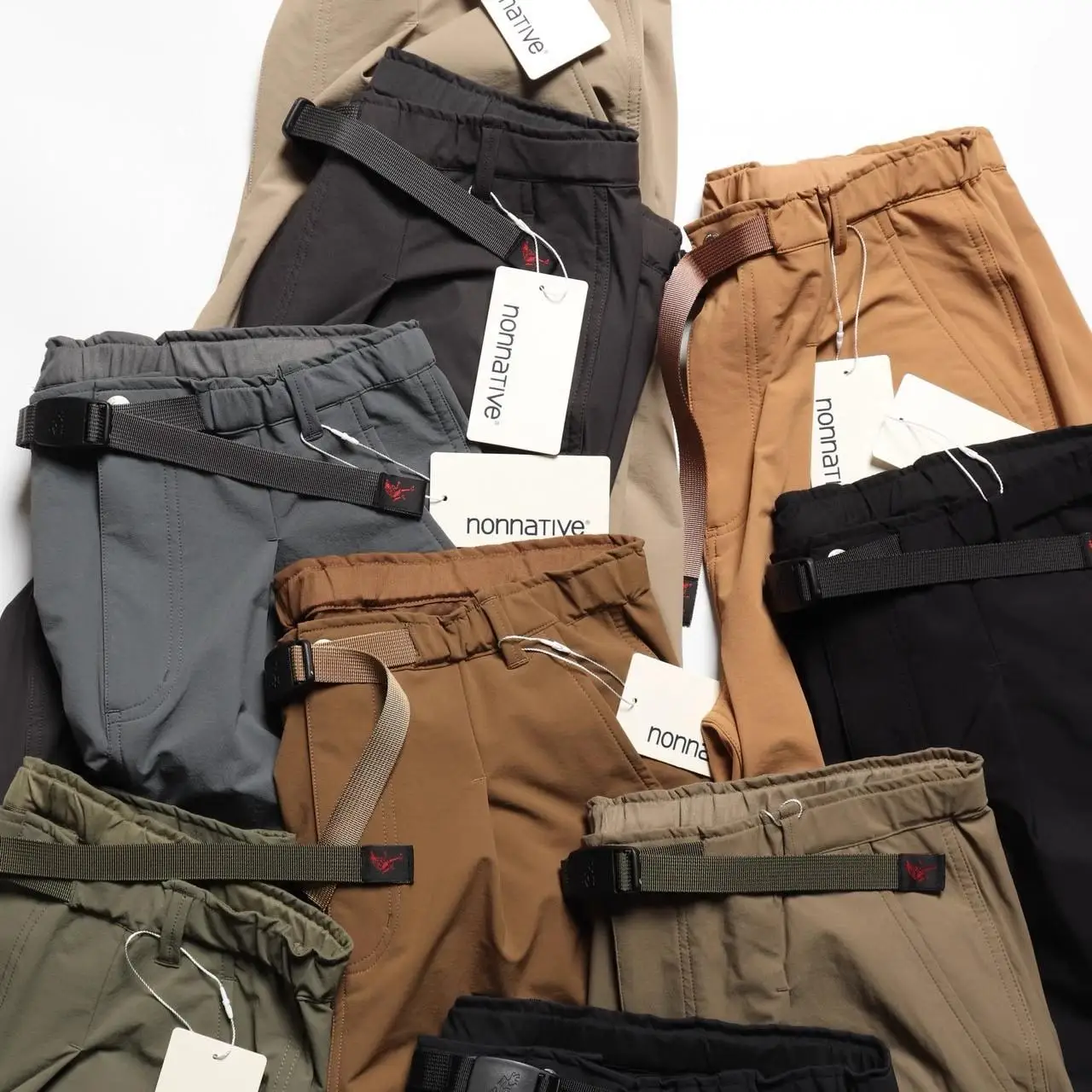 

Nonnative 3D cutting functional outdoor casual trousers 8 colors