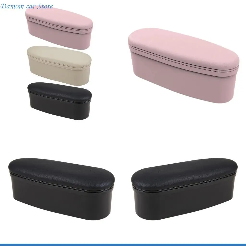 A2UC Storage Box for Car Multifunctional Armrest Console Armrest Pad Elbow Support