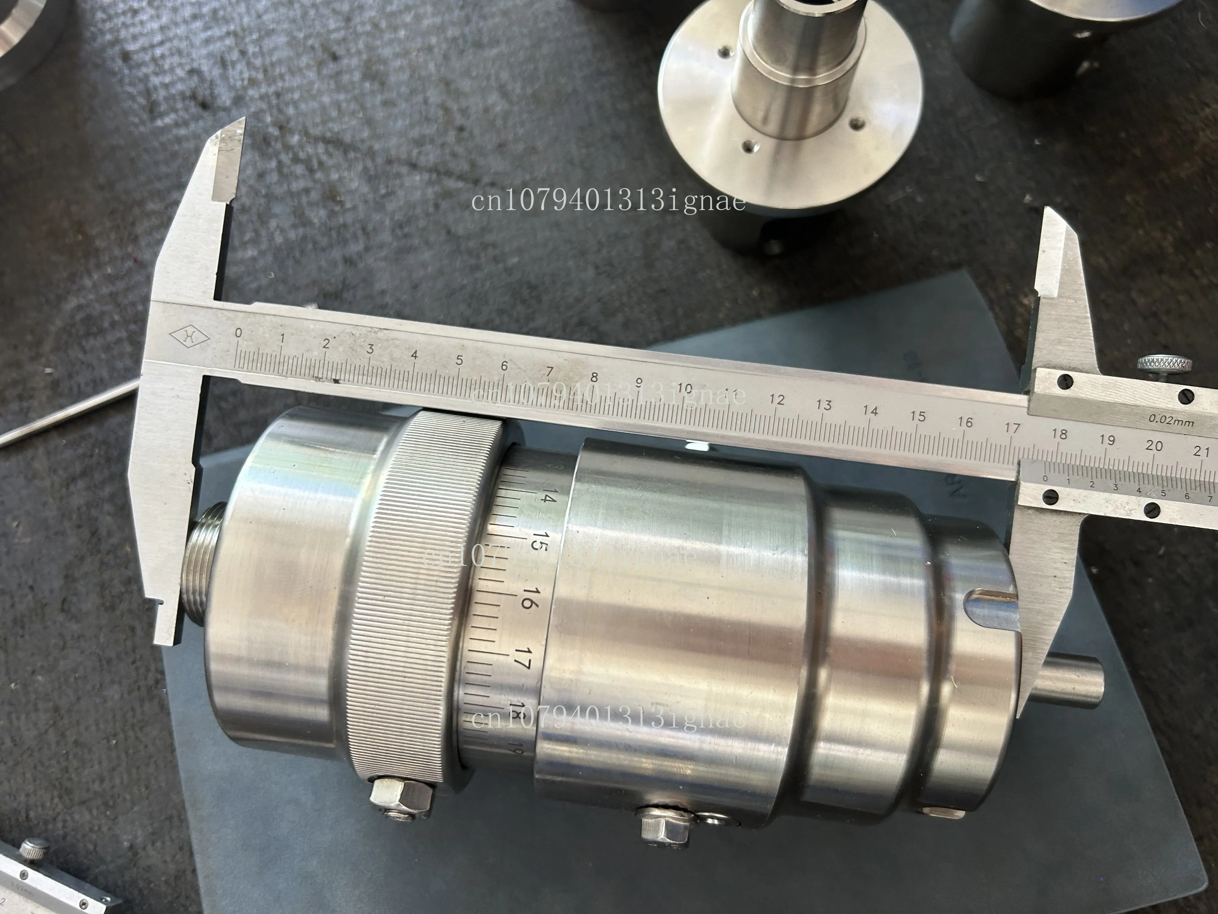 

Grey new filling machine accessories screw, lock cover screw head