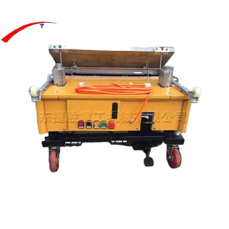 Building Construction Automatic Wall Plastering Machine Multifunctional Indoor Wall Cement Mortar Plastering Machine