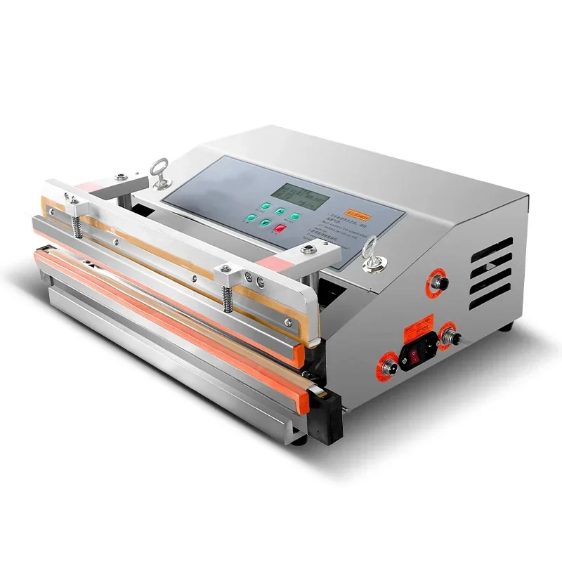 Stainless Steel External Pump Digital Vacuum Sealer Multi-Mode Food Hardware Vacuum Packaging Machine