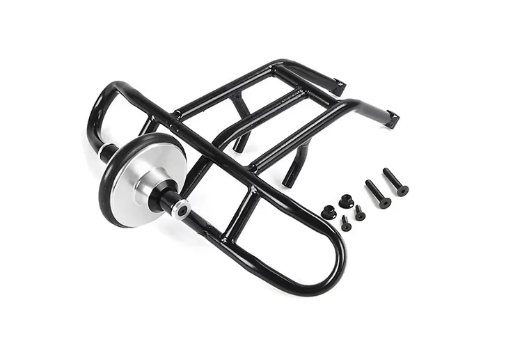 

Metal rear anti-collision integrated single and double wheelies for 1/5 ROFUN HPI BAJA