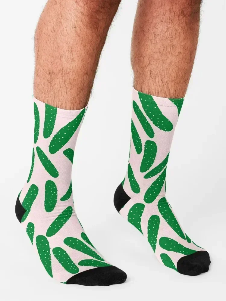 Cute Pickles Socks Men's designer custom Hiking boots Women's Socks Men's
