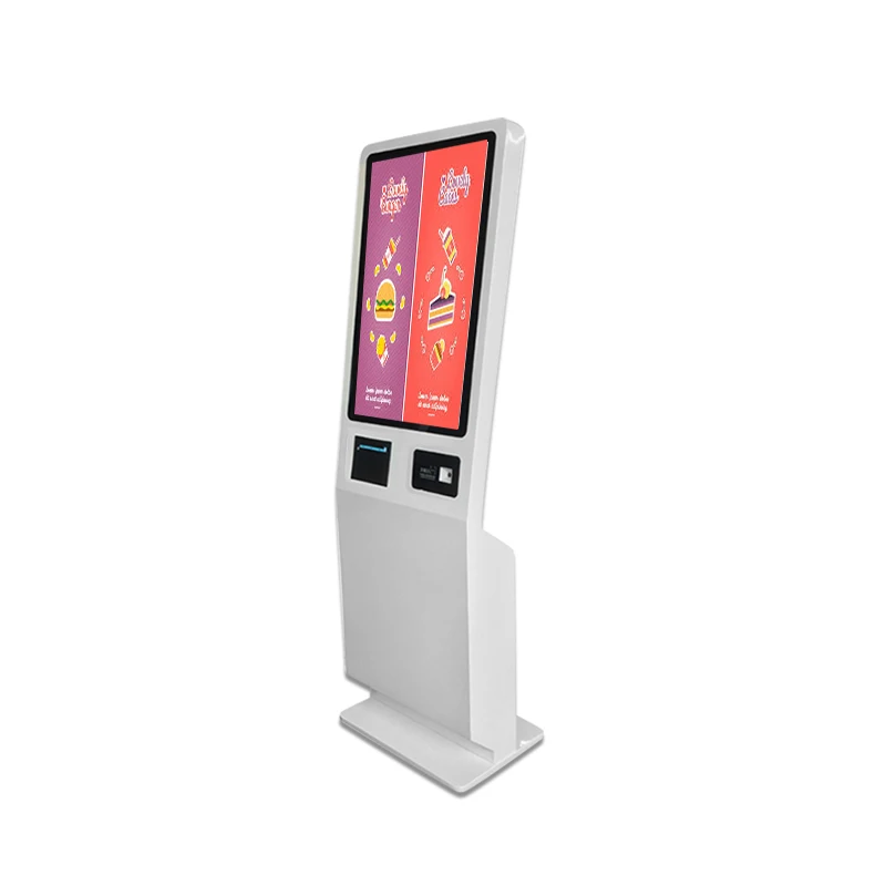 Terminal Self Service Touch Screen Kiosk Ordering System Restaurant Touch Screen