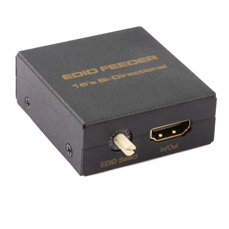 -Compatible 4K EDID Manager For Audio Video, 1080P 4K Bi-Direction 5.1 2CH 3D HD CEC Pass Through