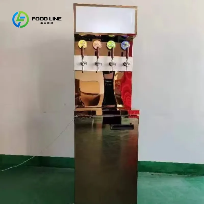 Customized Large Capacity Self-Service Commercial Beer Vending Machine Dispenser Fresh Keeping Beer Dispensing Equipment