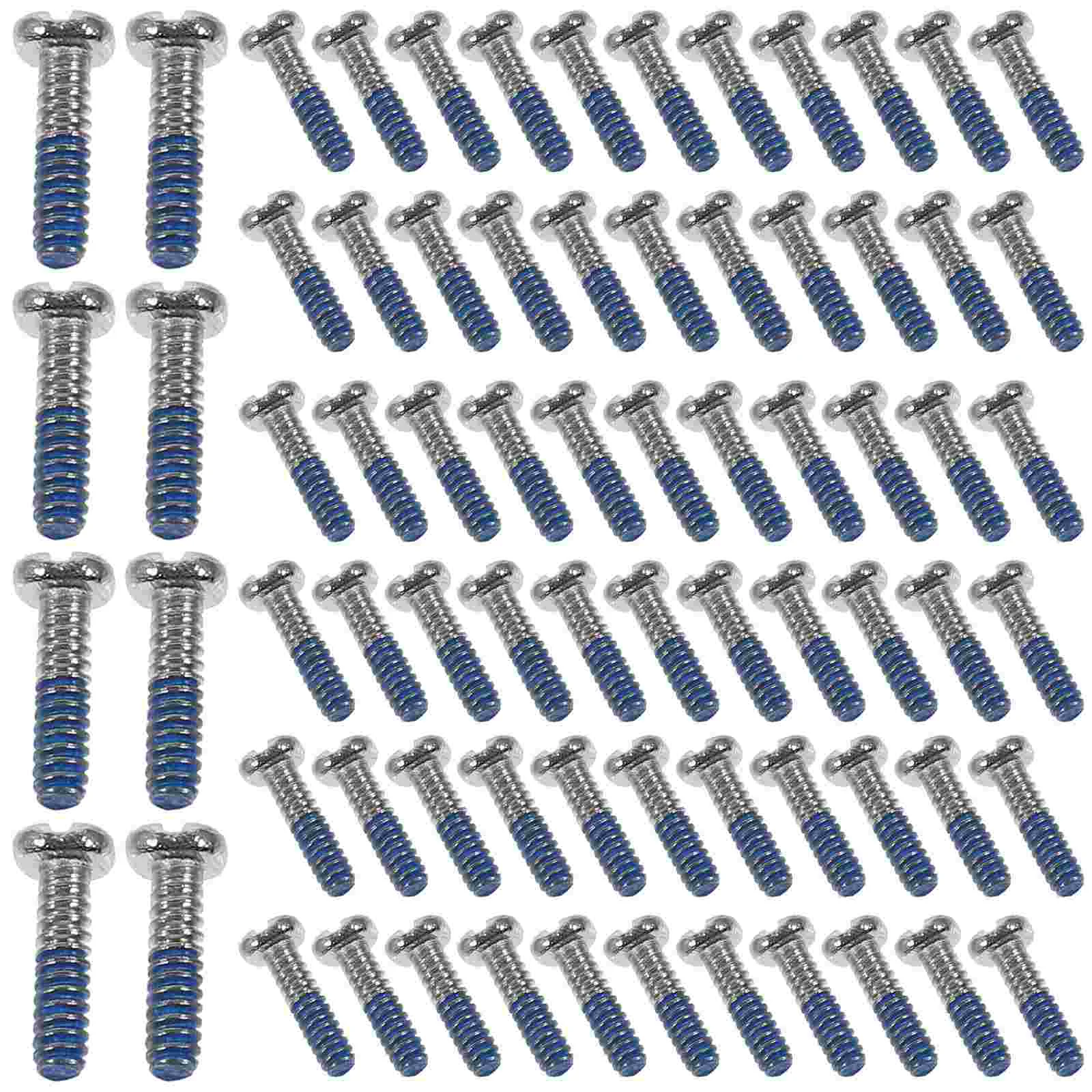 100 Pcs Glasses Repair Screws Sun Convenient Sunglasses Metal Stainless Steel Eyeglass Small