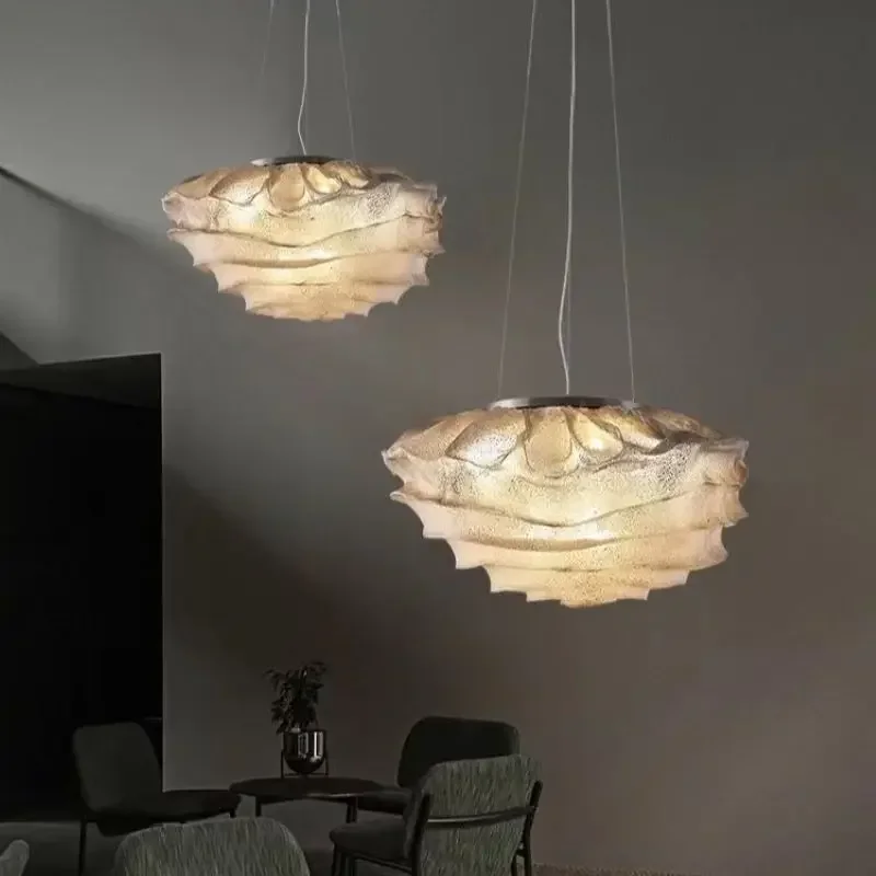 

SANDYHA Nordic LED Cloud Pendant Light Chandelier for Children's Bedroom Living Room Dining Table Study Home Decoration Stylish