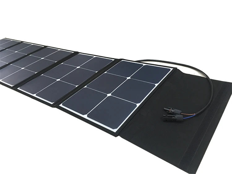 

100W Folding Solar Panel For Generator and Portable Power Station