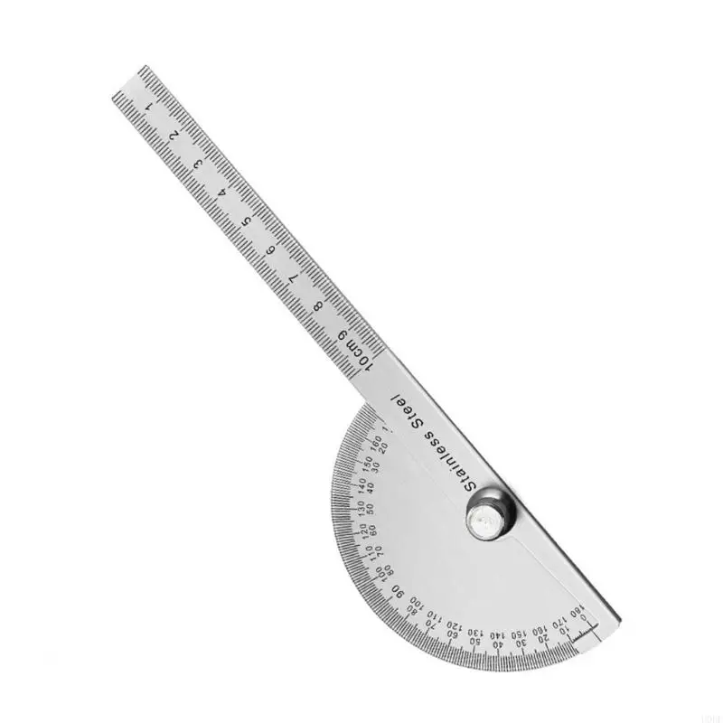   Protractors Stainless Steel 180 Degree Semi Circular Angles Ruler