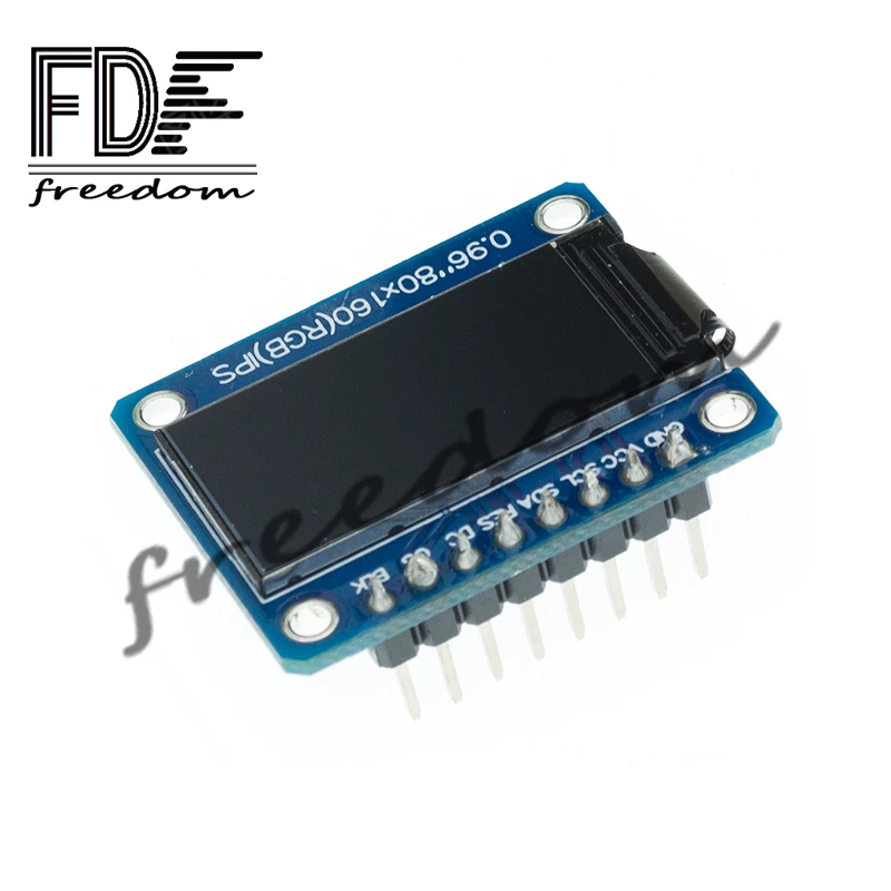 TFT 디스플레이 0.96 / 1.3 1.44 1.77 1.8 2.0 2.4 인치 IPS 7P SPI HD 65K FDF 풀 컬러 LCD 모듈 ST7735 드라이브 IC 아두이노용