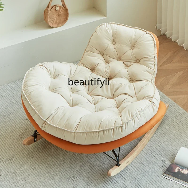 Snail rocking chair Adult recliner balcony Home leisure living room Lazy sofa, leisure chair