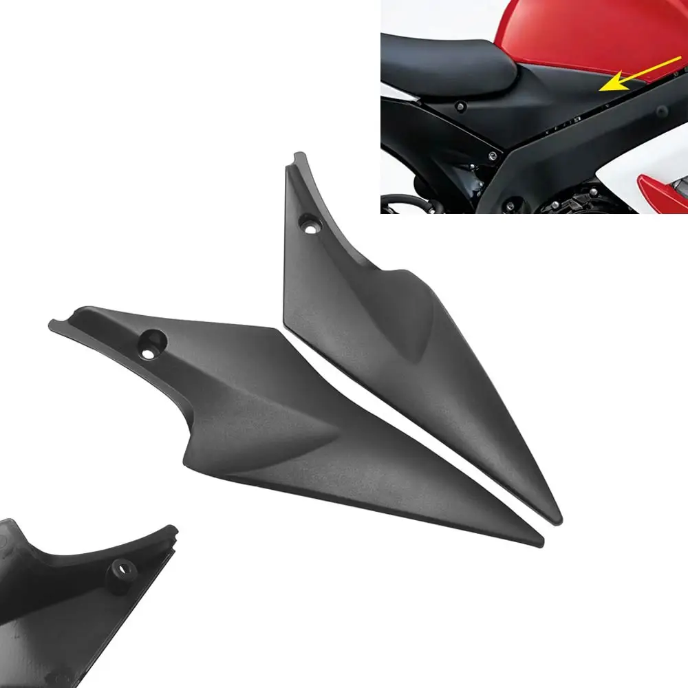 1 Pair Motorcycle Tank Side Cover Panel Fairing For Suzuki GSX-R 600/750 2006-2007 Accessories