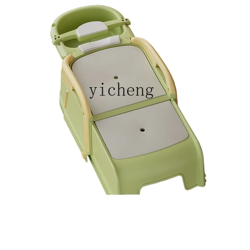 

Tqh Pregnant Women Shampoo Recliner Foldable Household Shampoo Chair Children Adult Shampoo Chair Confinement Hair