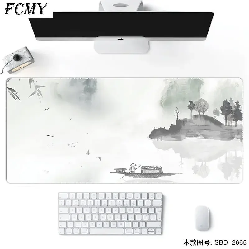 Large Painting Gaming Mouse Pad Mousepad Gamer Desk Mat Xxl Keyboard Pad Large Carpet Computer Table Surface for Accessories