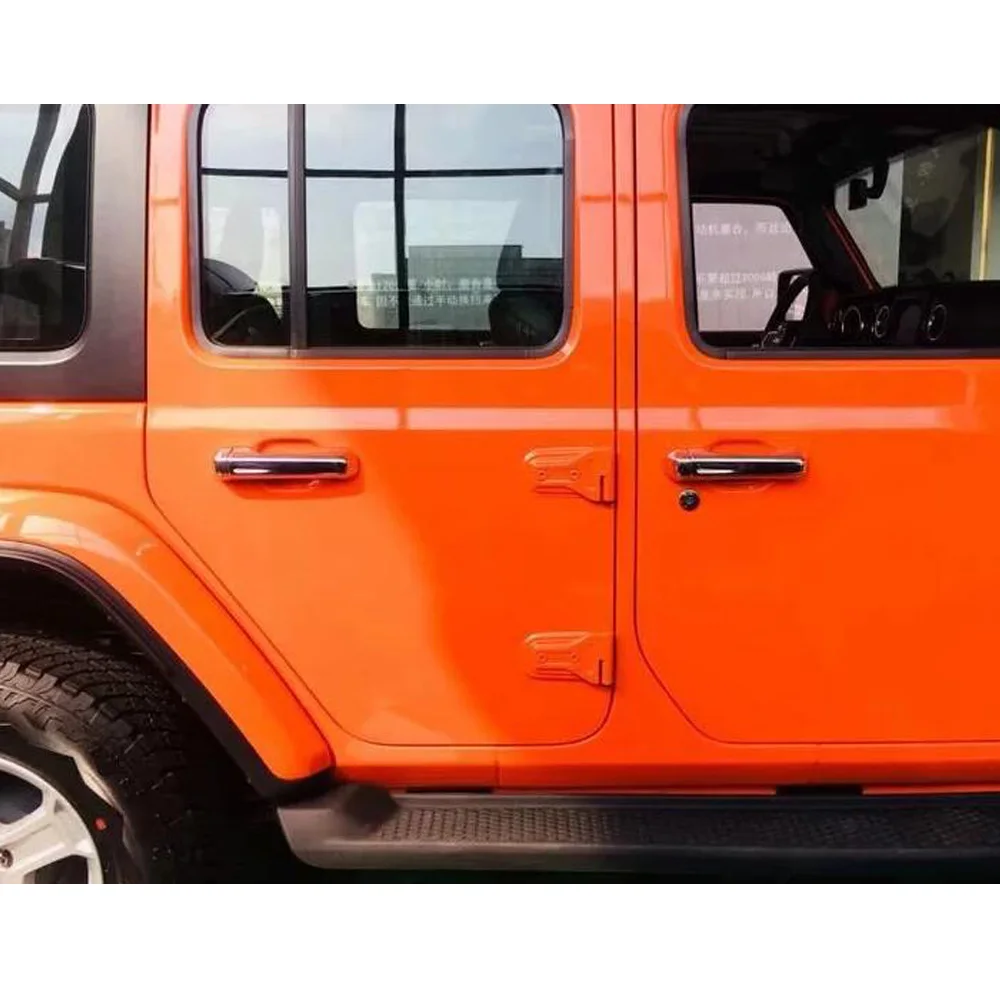 Car Cover Handrail Sticks Frame Lamp Trim ABS/Carbon Fiber Door Handle Armrest For Jeep Wrangler JL 2018 2019 2020 2021 2022