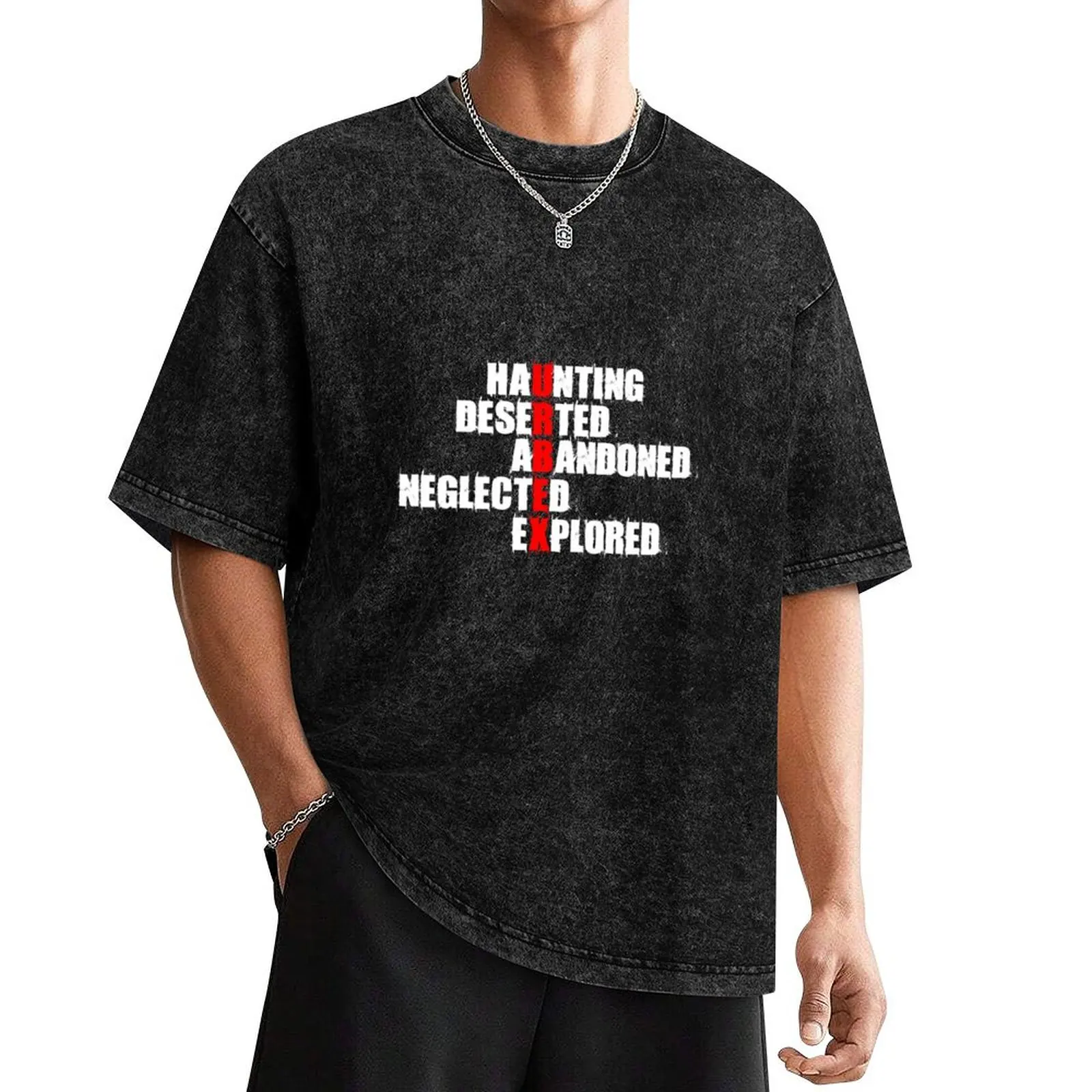 

URBEX - Urban Explorer (White Font) T-Shirt custom shirt cute clothes fruit of the loom mens t shirts
