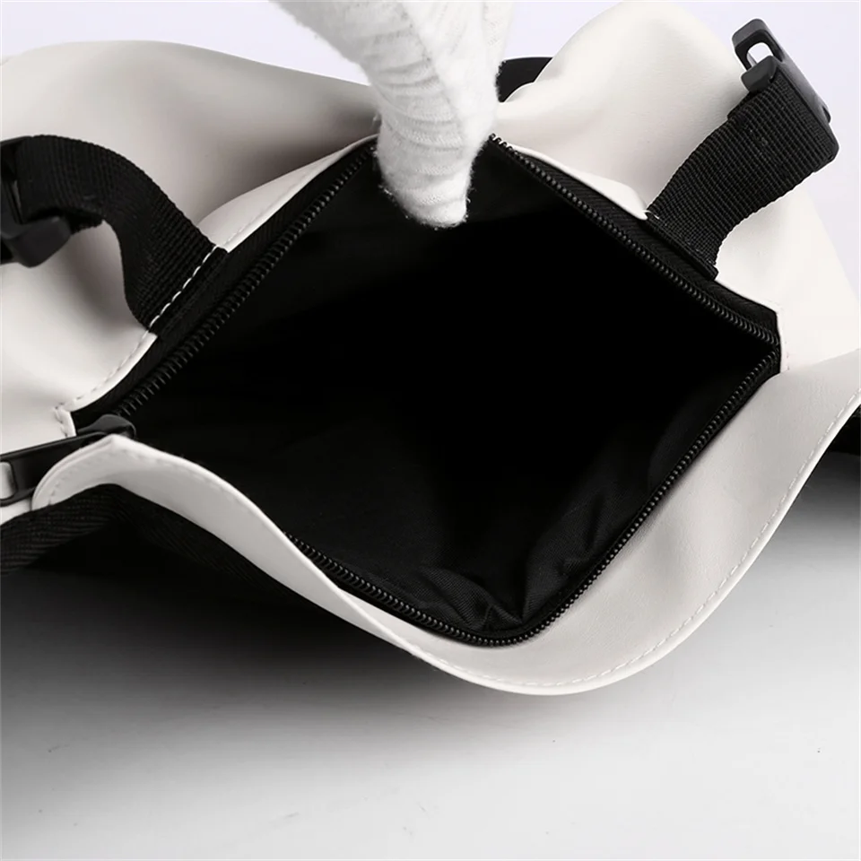 Man Waist Pack Nylon Bag Vintage Crossbody Bag Men's Business Sling Bags Travel Male Casual Waist Pack Shoulder Bag