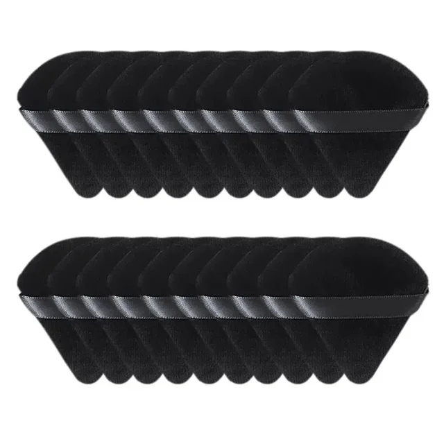 2/5/10/20Pcs Triangle Velvet Powder Puff Pizza Flours Mini Face Makeup sponge Cosmetics Washable Lightweight Makeup Tool 2/5/10/20Pcs Triangle Velvet Powder Puff Pizza Flours Mini Face Makeup sponge Cosmetics Washable Lightweight Makeup Tool