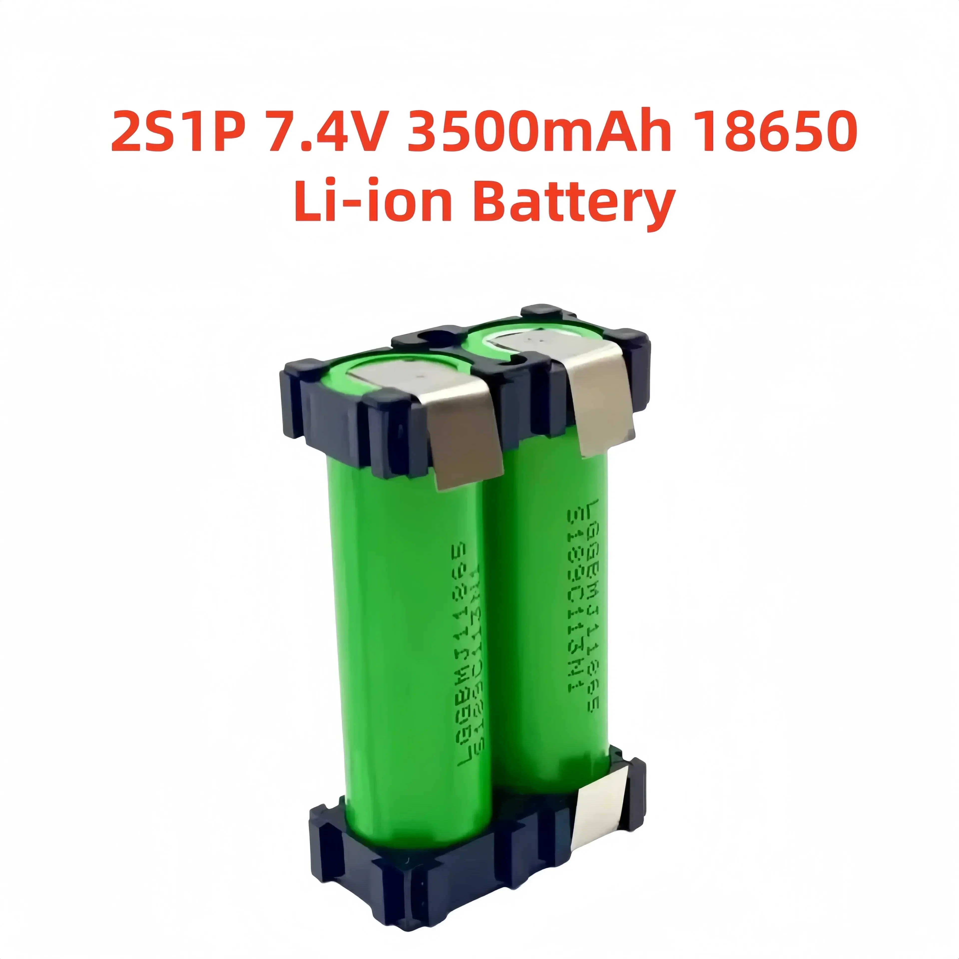 18650-MJ1 lithium battery pack customized 7.4V~25.2V 3500mAh/7000mAh battery welding 2S1P-6S1P battery pack