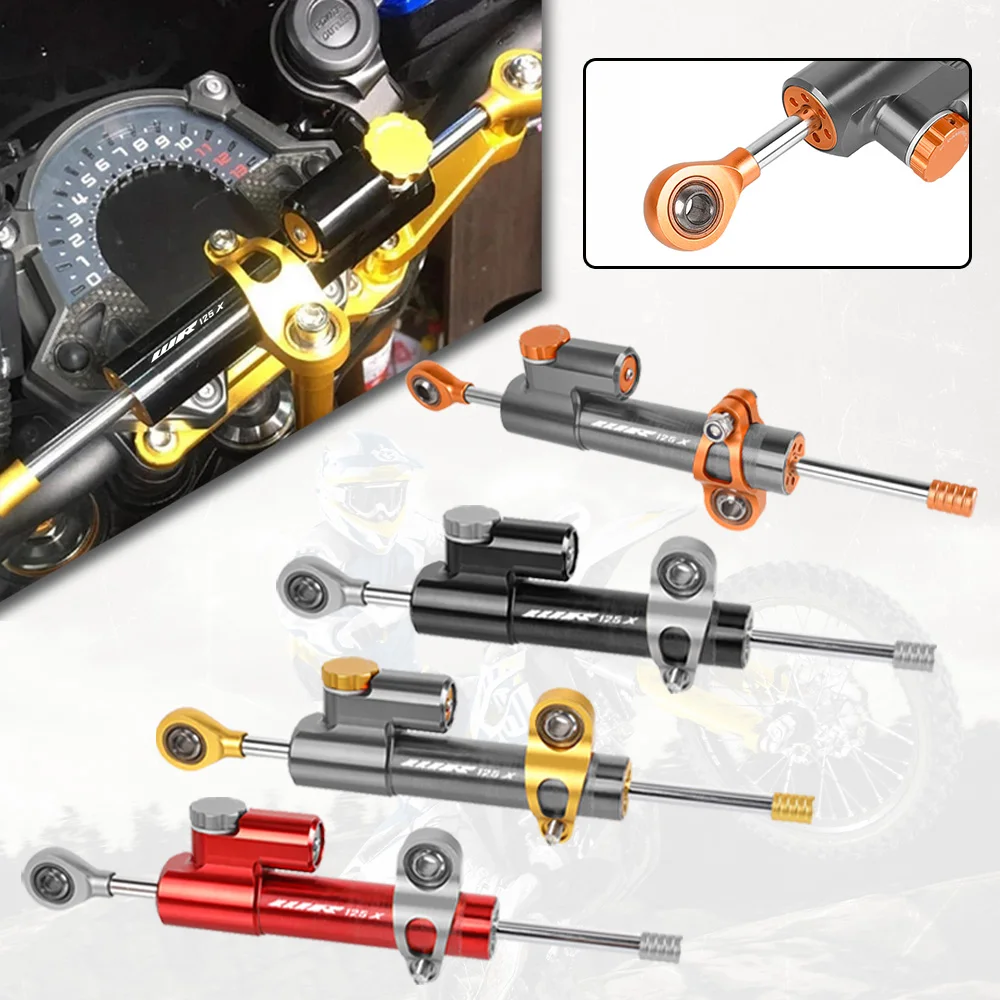 

For YAMAHA WR 125 X WR 125X WR125 X WR125X 2012-2020 2021 2022 Aluminum Motorcycle Damper Steering Stabilize Safety Control