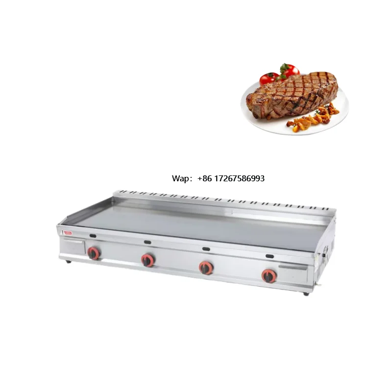 Hot selling 120cm flatbed gas baking tray heavy-duty commercial hot plate