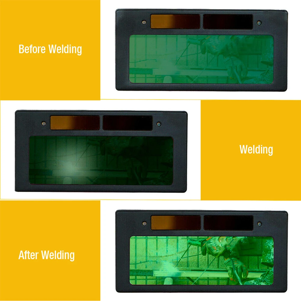 Солнечные очки сварщика, сварочный окуляр 108*50 мм, аргонодуговая сварка, защита глаз, сварочные очки, шлифовальный шлем для глаз