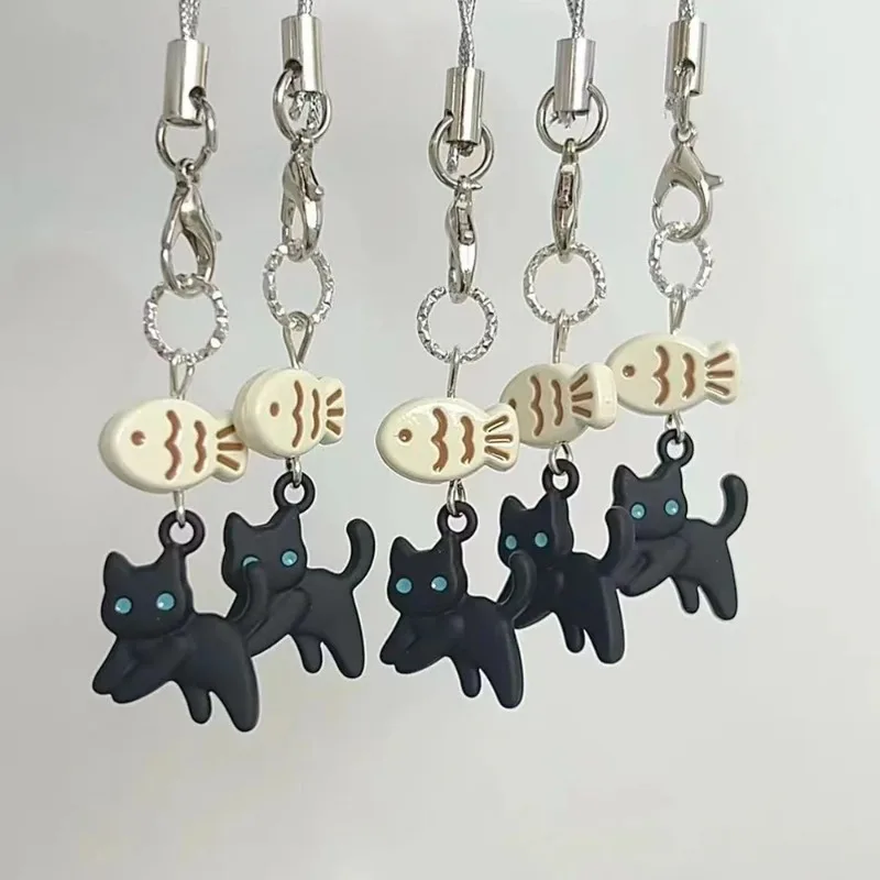 Cute Pendant with Instagram Style Phone Chain, Keychain, Card, Packaging, Decorative Chain, CCD Camera Pendant Key Ring