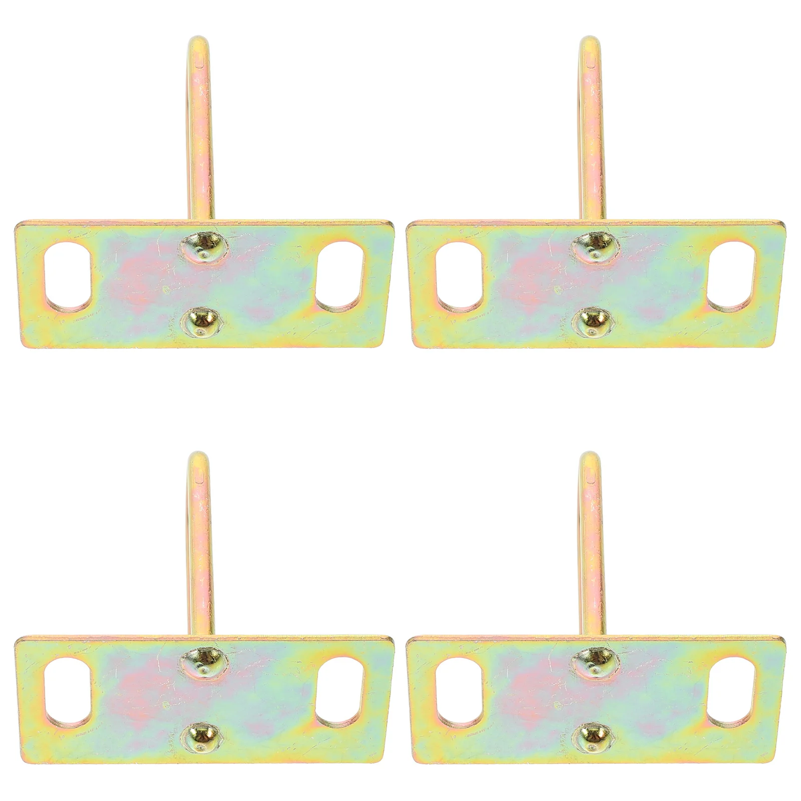 

4Pcs Sturdy Electric Motorcycle Seat Hook Replacement Set Metal Saddle for E-Bike Storage Security Tool