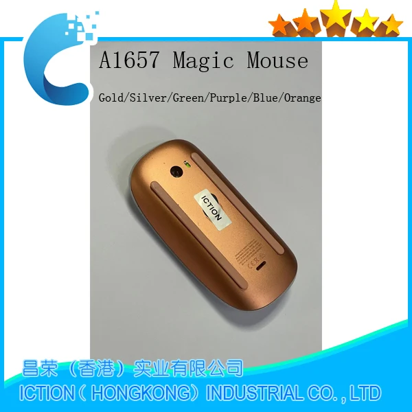 Original A1657 Magic Mouse Green/Silver/Blue/Orange/Gold/Purple for Macbook Pro Air Mouse  For Imac Mouse