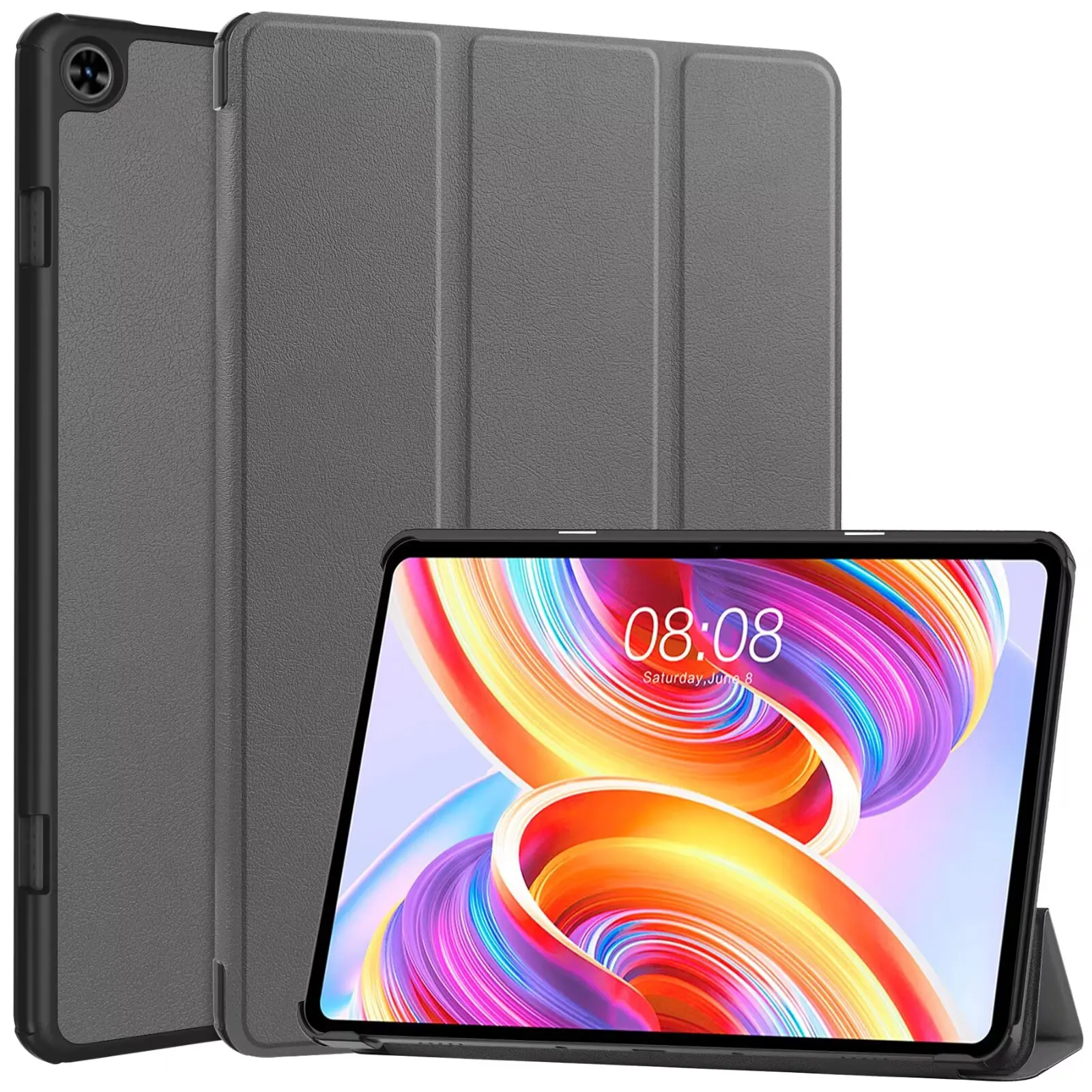 

Slim Funda with Hard Back Shell For Teclast T40 Pro 10.4" Smart Tablet Case T50Pro Magnetic Cover with Auto Wake/Sleep Function