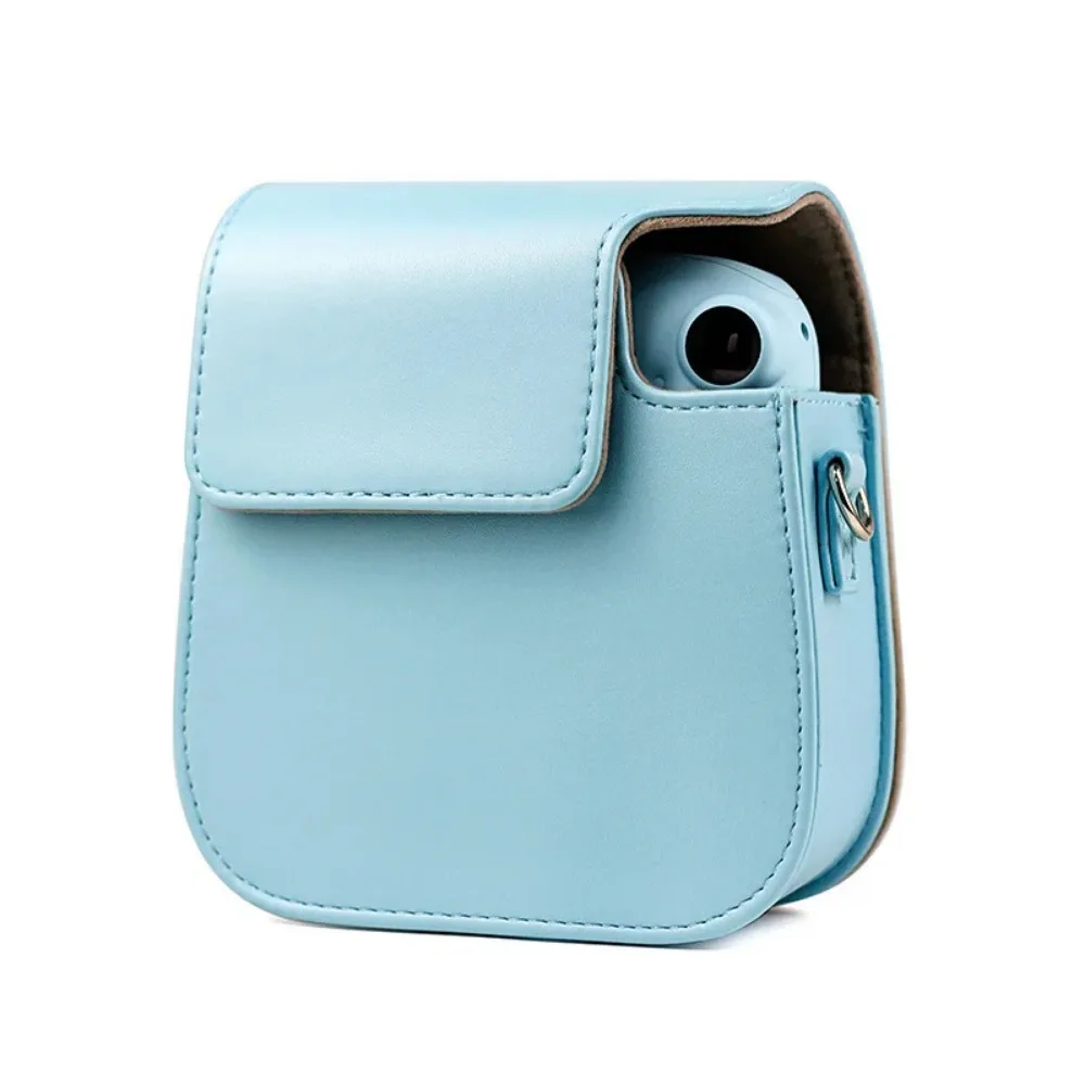 Funda portátil para cámara instantánea, bolso de cuero PU con correa para el hombro, Compatible con Fujifilm Fuji Instax Mini 11, venta al por mayor