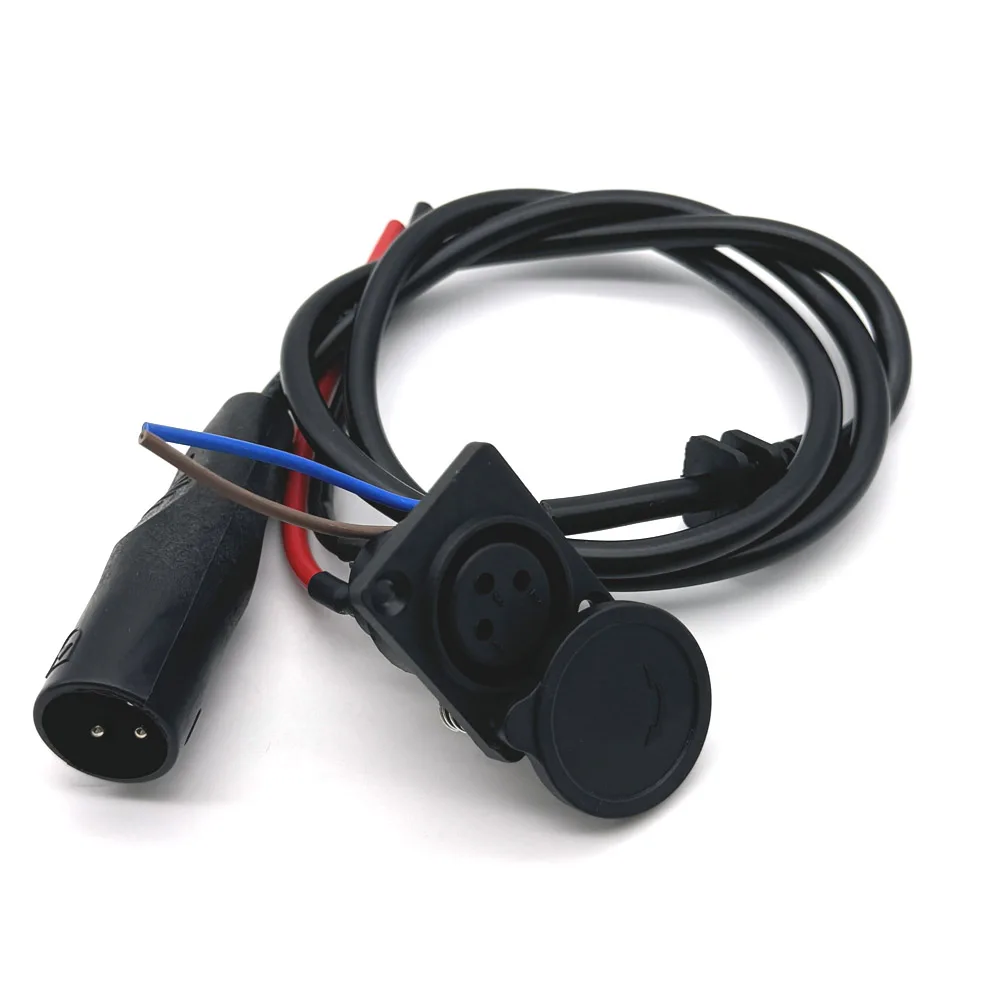3Pin Lithium Li-ion Battery Balance Car eBike Charging Plug Charger Interface Cable Wire Connector 2Wire Universal Service Parts