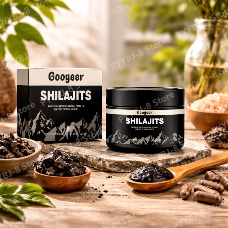Shilajit Paste 100g Natural Mineral Resin Dietary Supplement Provide Wellness Nutrient Support for Men and Women Body Care